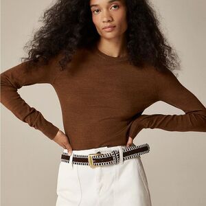 J. Crew Brown Crew Neck Sweater